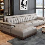 "Spacious L-Shape Sofa Chaise for 5, Includes 5 Pieces, Left Orientation, 2-Seater Sofa&1-Seater Sofa&Chaise Longue&1-Seater Sofa&Ottoman"