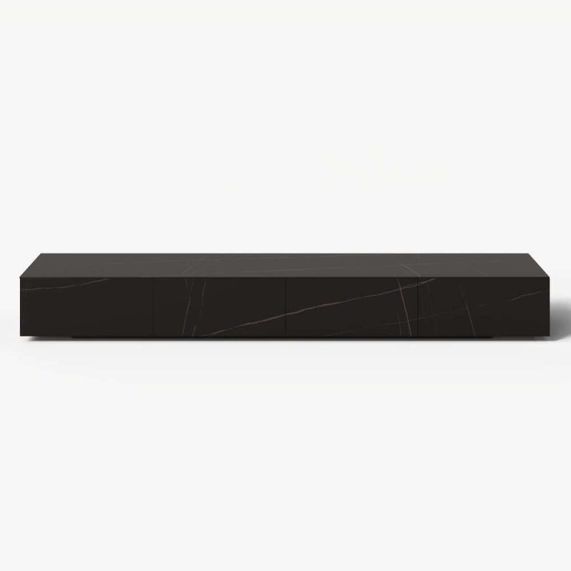 "79" Sintered Stone TV Stand with 4 Drawers"