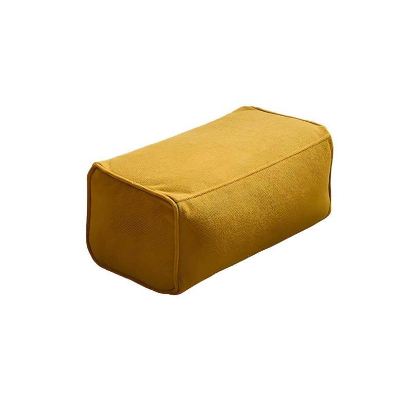 "Water Resistant Fabric Bean Bag Chair with Pre-Filled Abrasion Resistance - White Bean Bag Chair with Ottoman"