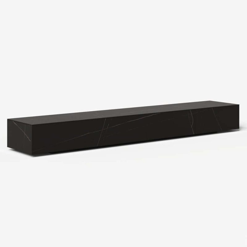 "87" Sintered Stone TV Stand with 4 Drawers"