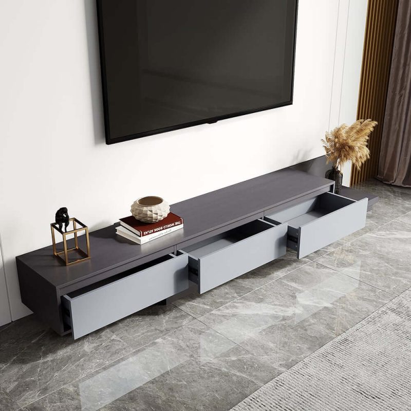 "Fero Extendable TV Stand & Nesting Coffee Table Set"