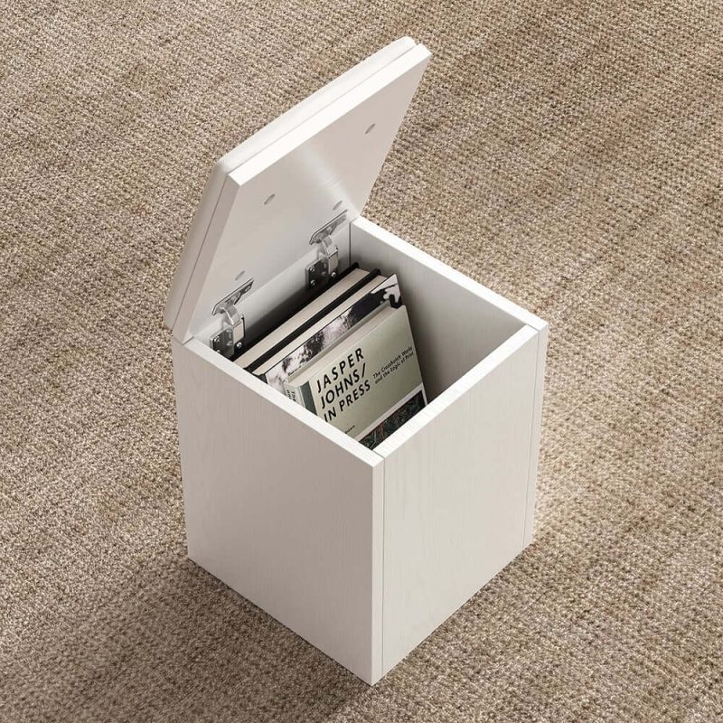 "39" Lift-Top Foldable Coffee Table with 4 Stools & Storage"