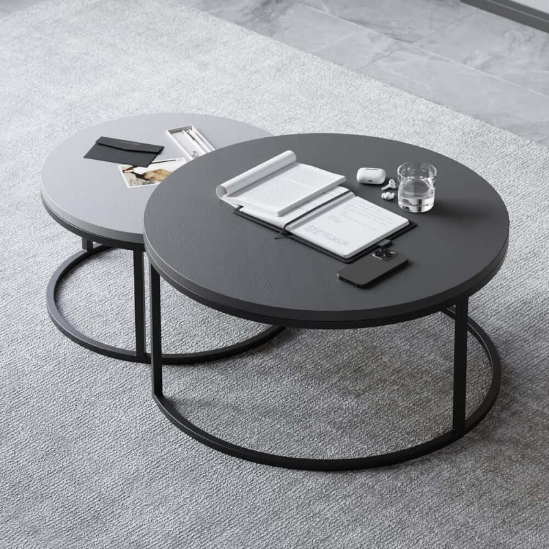 "Fero Extendable TV Stand & Nesting Coffee Table Set"