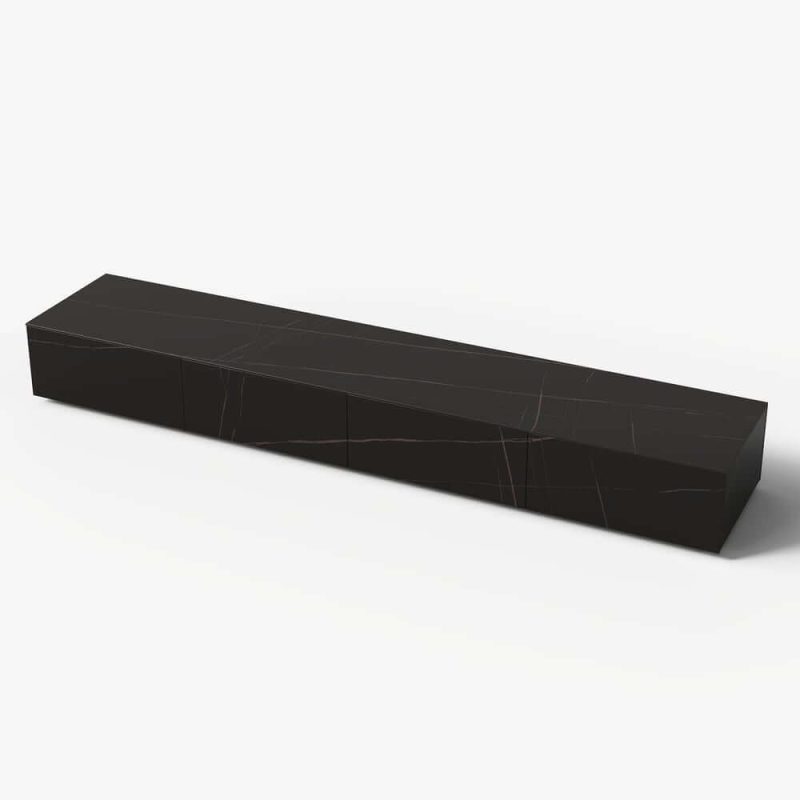 "79" Sintered Stone TV Stand with 4 Drawers"