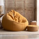 "Flannel Bean Seat with Gray Upholstery, Zipper Closure, Expanded Polypropylene Beans, Bean Bag Chair, Removable Cover, Solid Color, Grey, 39"L x 39"W x 47"H"