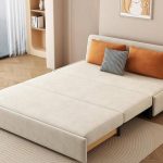 "Detachable Mattress Day Bed and Futon with Stockroom Storage - Twin XL Size, 47"L x 29.5"W x 33"H, Sponge"