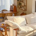 "Casual Water Resistant Solid Color Slipcover Single Seater Chalk Flaxen Single Sofa, 45"L x 45"W x 31"H"
