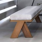 "Standard Footstool Upholstered Solid Color Farmhouse Rectangle Gray Indoor Fabric - 1 Piece 63"L x 16"W x 18.5"H"